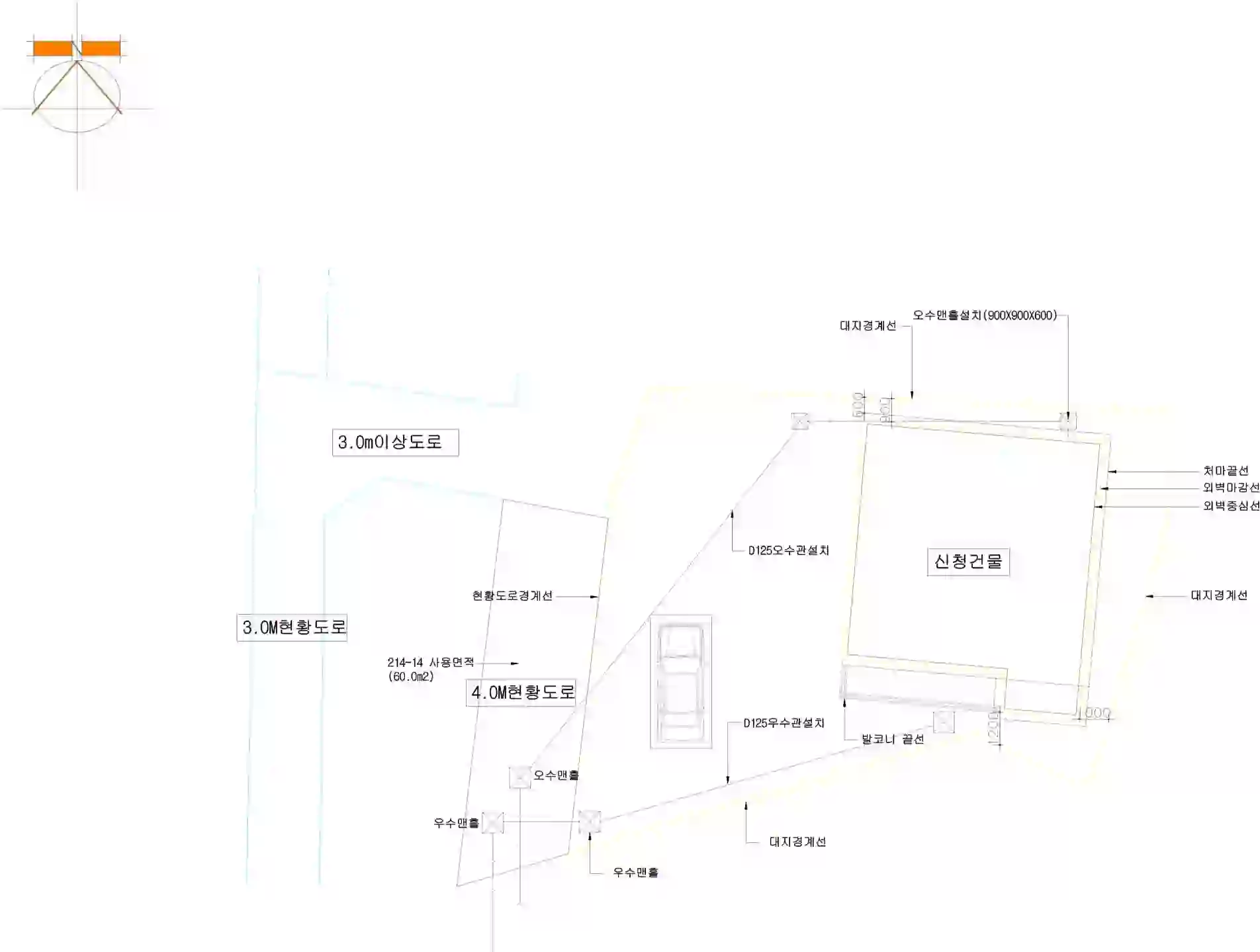 초성리 214-24 배치도 이미지